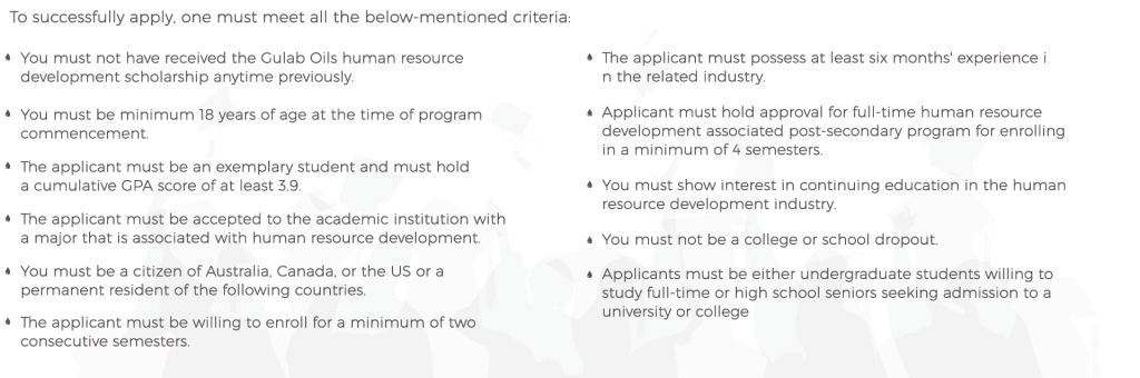 Human Resource Development Scholarship Program For USA , Canada and ...